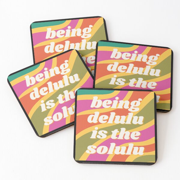 Item preview, Being delulu is the solulu designed and sold by vyascreations.