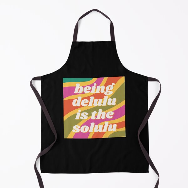 Item preview, Being delulu is the solulu designed and sold by vyascreations.
