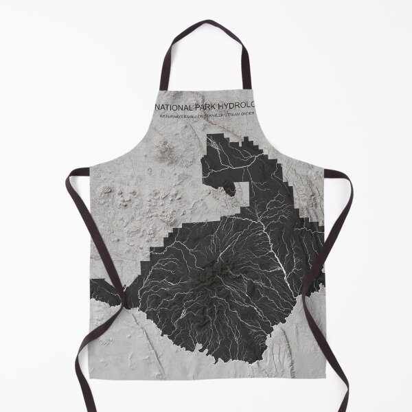 Item preview, Big Bend National Park Hydrological Map with Topo designed and sold by Crypto Tography.