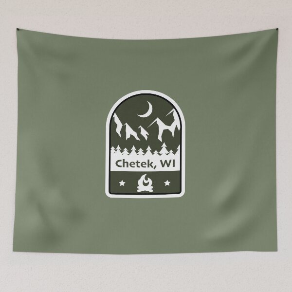 Item preview, Chetek Wisconsin Badge designed and sold by salsalis.