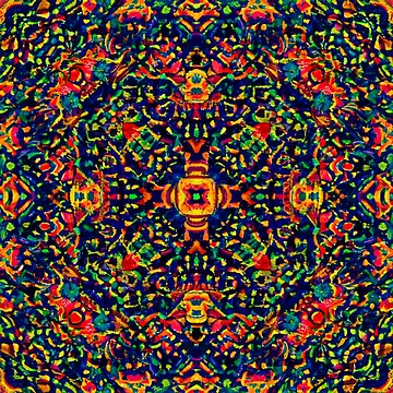 Artwork thumbnail, Colorful Pattern by Pattern-life-