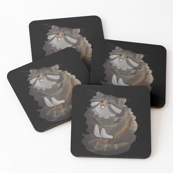 Item preview, Angry Manul - Pallas's Cat designed and sold by FelineEmporium.