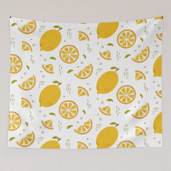 Item preview, Pattern with lemons and slices on it designed and sold by Angelina1501.