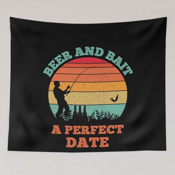 Item preview, Beer and Bait A Perfect Date designed and sold by Echo Dusk.