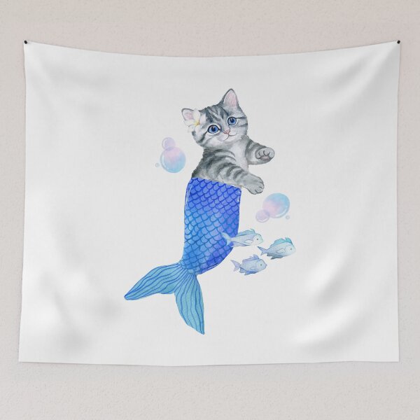 Item preview, Purrmaid designed and sold by commondreamer.