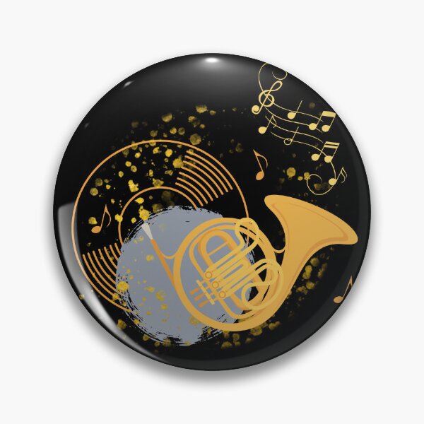 Item preview, French Horn designed and sold by AnulaArt.