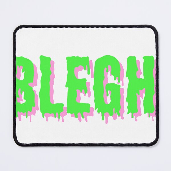Item preview, BLEGH Dripping Neon Green designed and sold by GoldustDesigns.