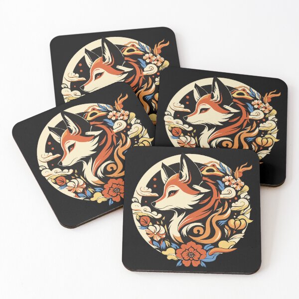 Item preview, Kitsune Japanese Fox Demon designed and sold by shadowisper.