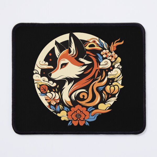 Item preview, Kitsune Japanese Fox Demon designed and sold by shadowisper.