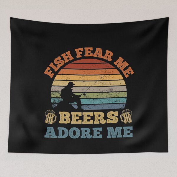 Item preview, Fish Fear Me Beer Adore Me designed and sold by Echo Dusk.
