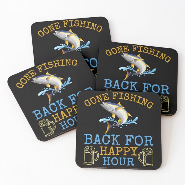 Item preview, Gone Fishing Back For Happy Hour designed and sold by Echo Dusk.