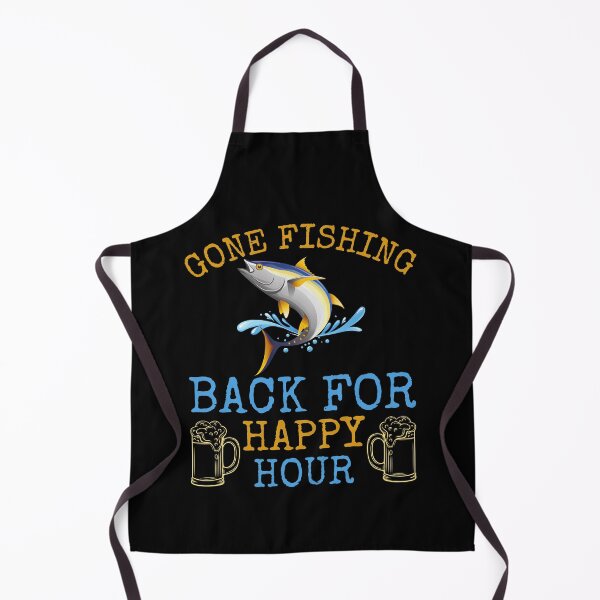 Item preview, Gone Fishing Back For Happy Hour designed and sold by Echo Dusk.