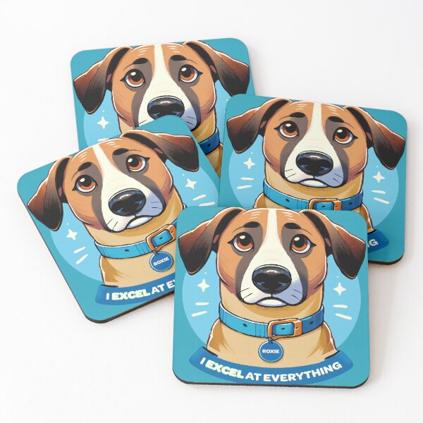 Item preview, Excel at everything you do - Roxie designed and sold by BarkandStick.