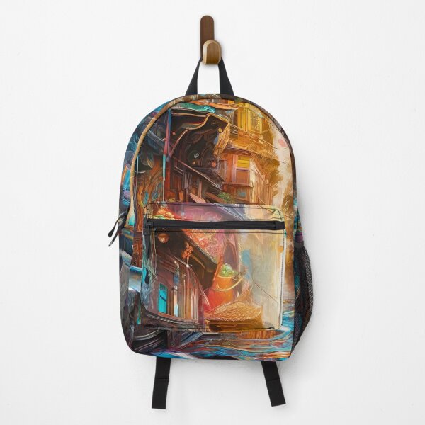Item preview, Colorful Streets - Surreal Fantasy art concepts designed and sold by Delerat7.