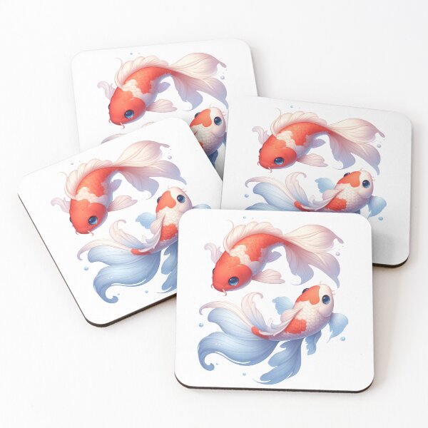 Item preview, Cute Koi Fish Art1 designed and sold by GsnDream.