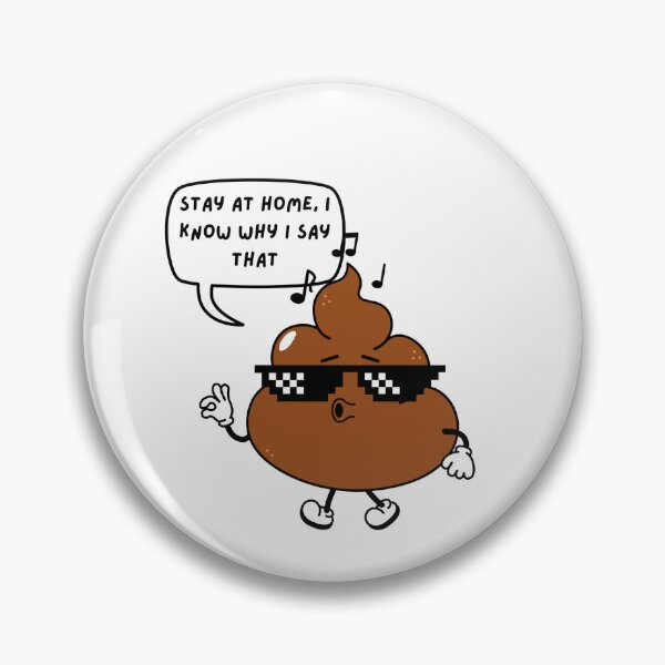 Item preview, Stay at home, I know why I say that| In English  designed and sold by brynatshop.
