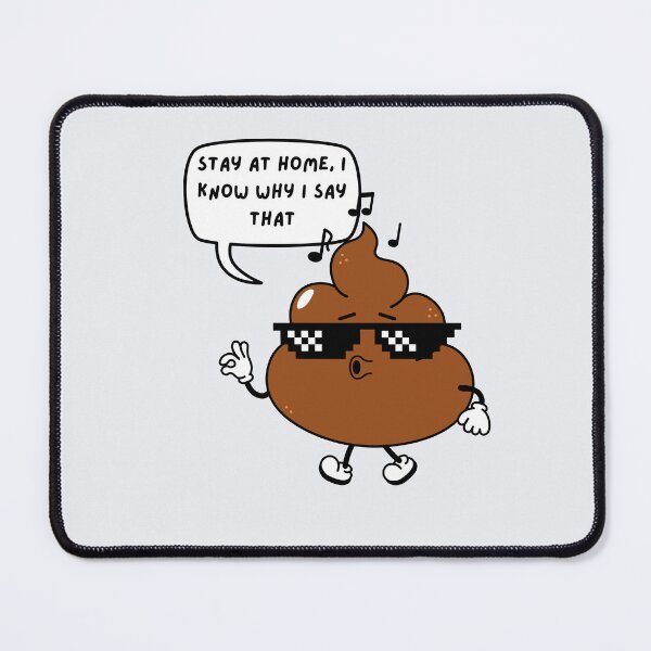 Item preview, Stay at home, I know why I say that| In English  designed and sold by brynatshop.