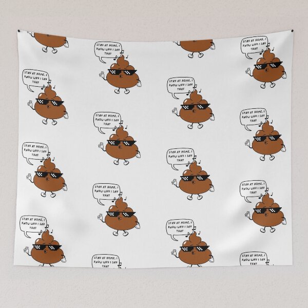 Item preview, Stay at home, I know why I say that| In English  designed and sold by brynatshop.