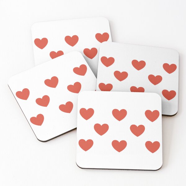 Item preview, red hearts  designed and sold by emmam100.