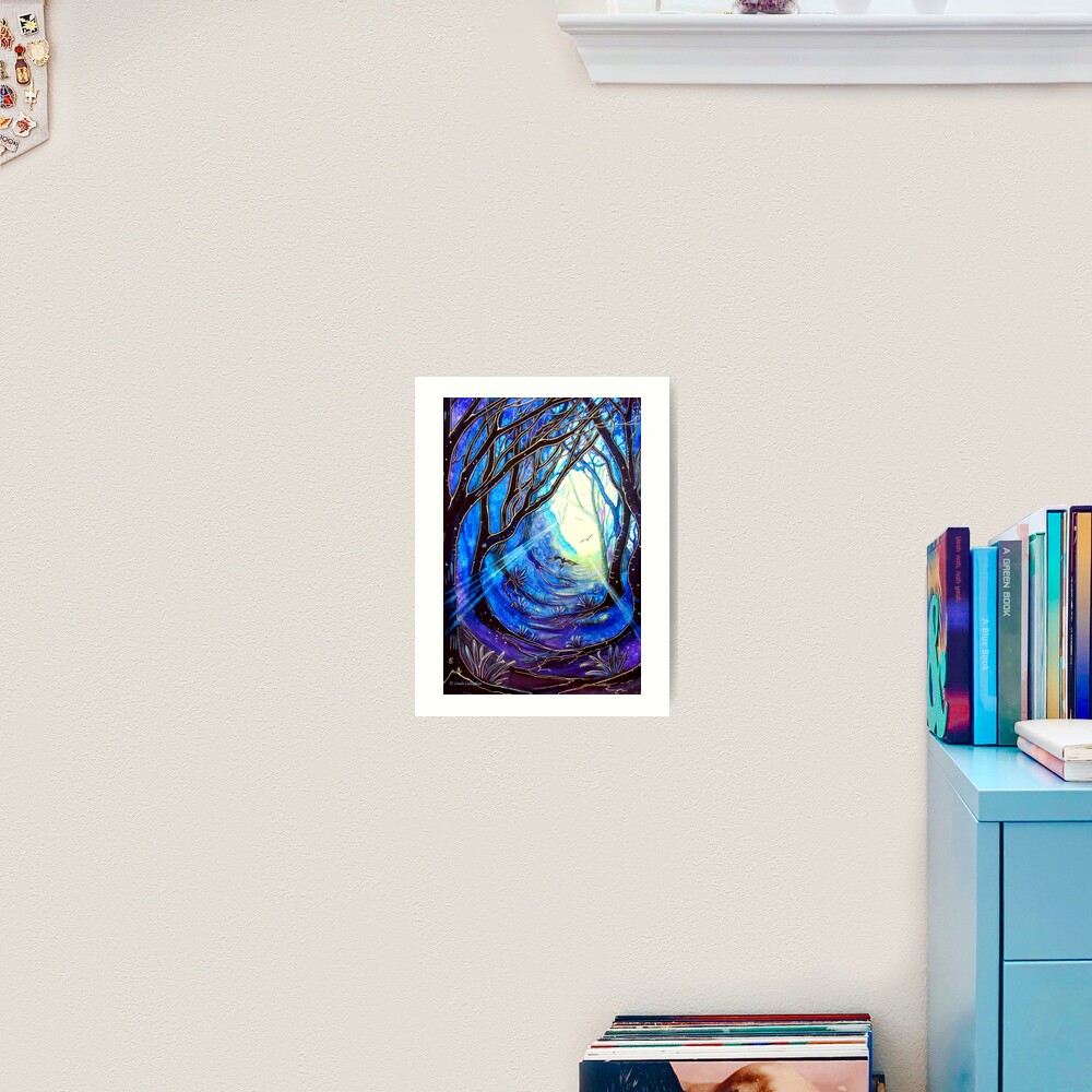 Through Darkness Comes Light Art Print