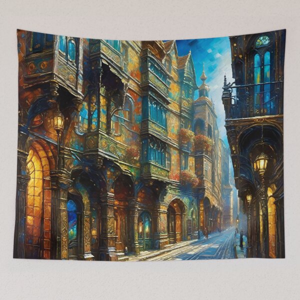Item preview, Surreal Streets - Surreal Fantasy art concepts designed and sold by Delerat7.