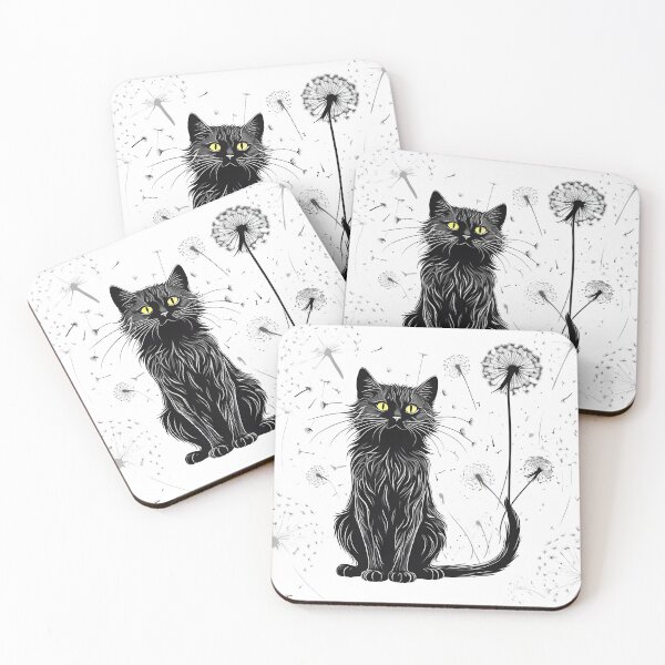 Item preview, Dandelion Cat Lovers Cats Kittens designed and sold by Mayalogo.