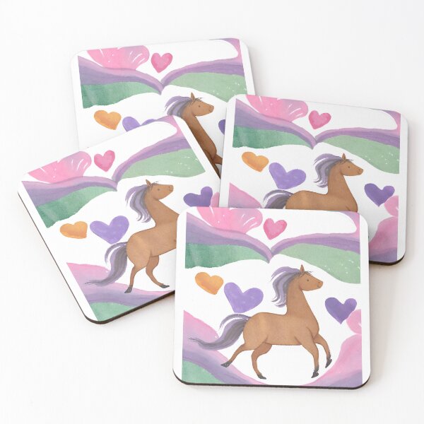 Item preview, Hearts and Hooves: Watercolor Fantasy for Kids designed and sold by Kate Juergens.
