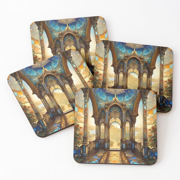 Artikelvorschau, Sunrise Dreamscape - Surreale Fantasy-Kunst entworfen und verkauft von Delerat7.