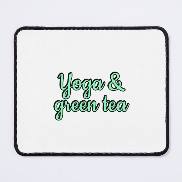 Item preview, Yoga and Green Tea designed and sold by Inspirationmotivation.