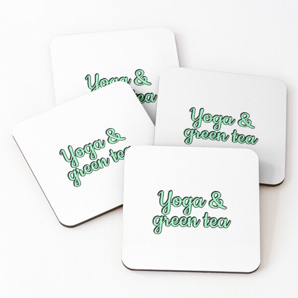 Item preview, Yoga and Green Tea designed and sold by Inspirationmotivation.