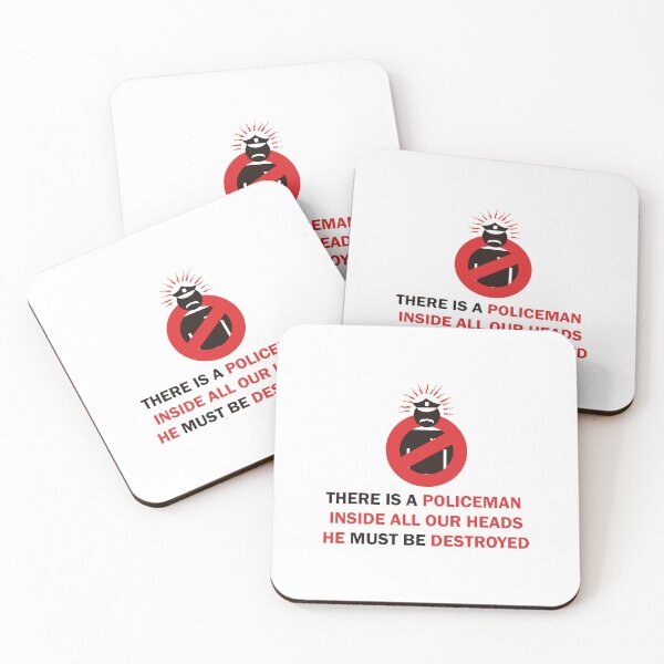 Item preview, There is a policeman inside all our heads. He must be destroyed designed and sold by remerasnerdas.