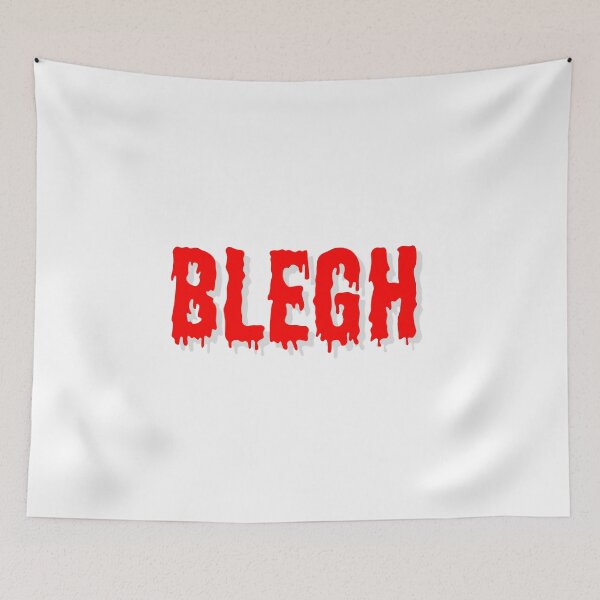 Item preview, BLEGH Dripping Red  designed and sold by GoldustDesigns.
