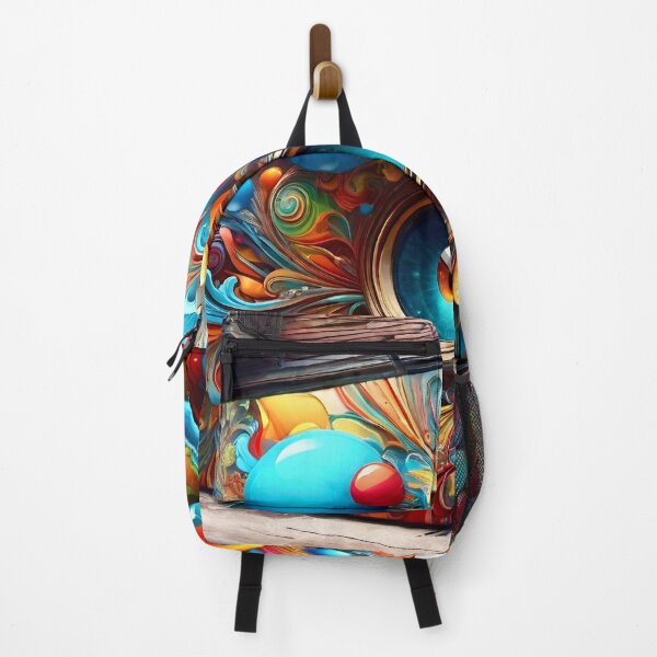 Item preview, Colorful Urban Mural - Surreal Fantasy art concepts designed and sold by Delerat7.