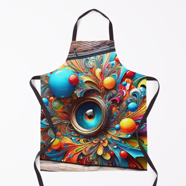 Item preview, Colorful Urban Mural - Surreal Fantasy art concepts designed and sold by Delerat7.