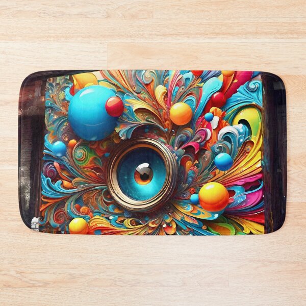 Item preview, Colorful Urban Mural - Surreal Fantasy art concepts designed and sold by Delerat7.
