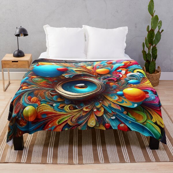 Item preview, Colorful Urban Mural - Surreal Fantasy art concepts designed and sold by Delerat7.