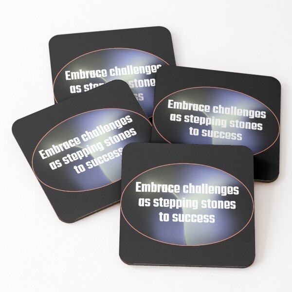 Item preview, Embrace challenges as stepping stones to success.	 designed and sold by aboythmpstko.