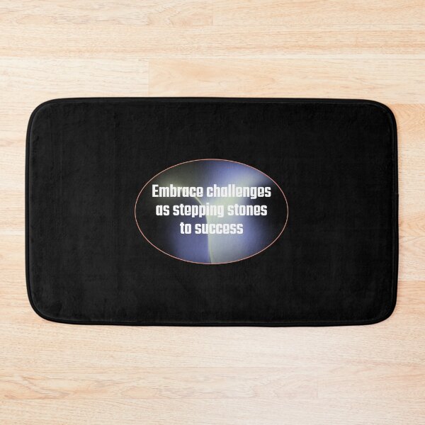 Item preview, Embrace challenges as stepping stones to success.	 designed and sold by aboythmpstko.