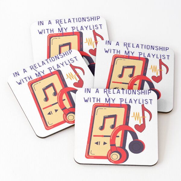 Item preview, Music Lover art Playlist Fan Enthusiast Design designed and sold by Mundo Tees.