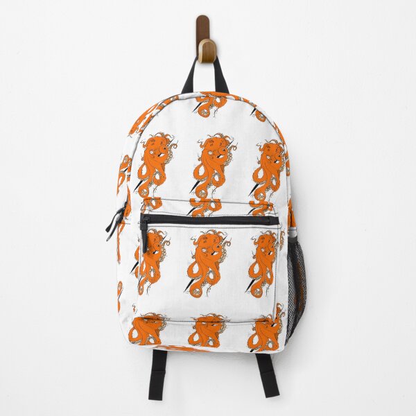 Item preview, orange octopus art designed and sold by Nahhneh.