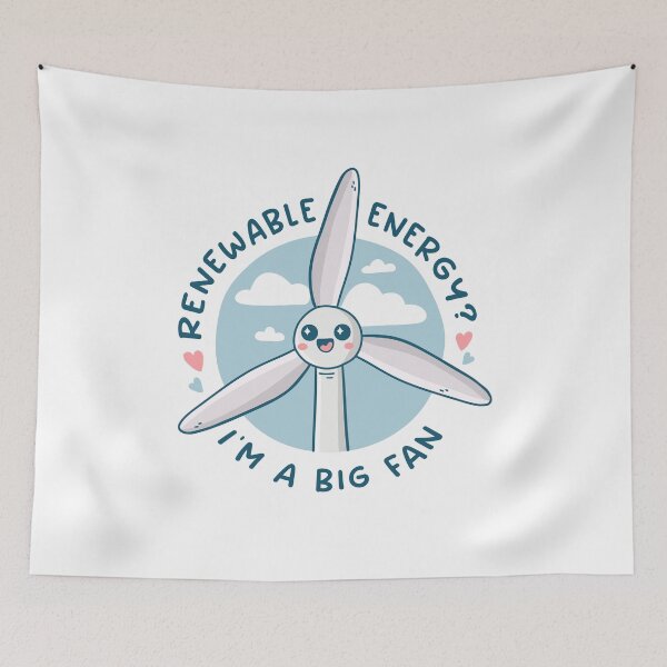 Item preview, Renewable Energy? I'm a Big Fan designed and sold by krimons.
