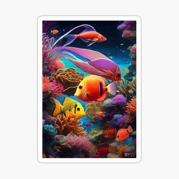 Artikel-Vorschau von Aquarium, designt und verkauft von MatrixTattoo.
