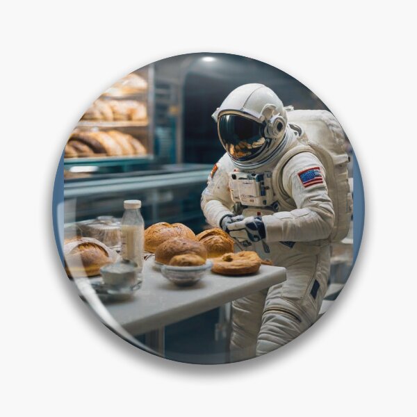 Item preview, Astronaut in the Bakery designed and sold by Brabofox.