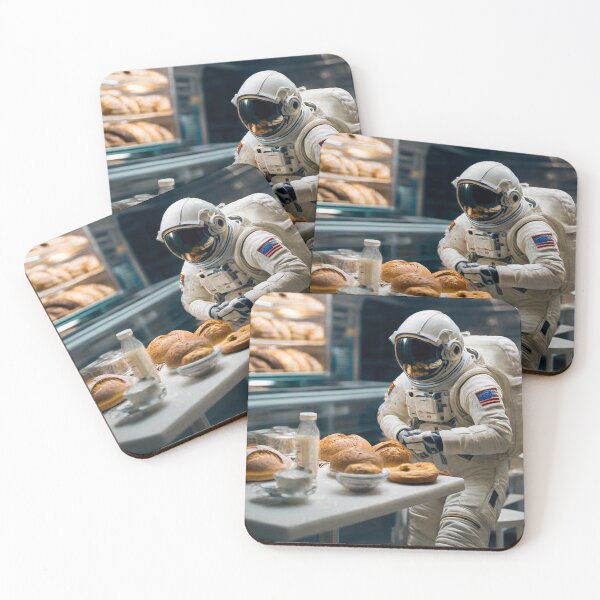 Item preview, Astronaut in the Bakery designed and sold by Brabofox.