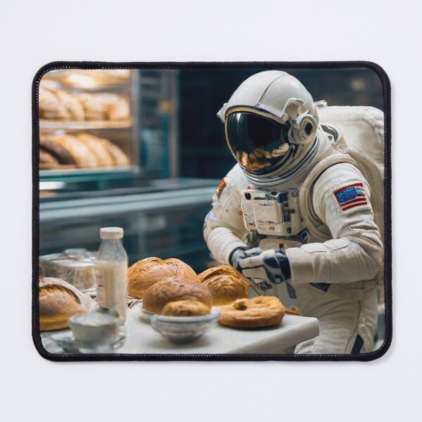 Item preview, Astronaut in the Bakery designed and sold by Brabofox.