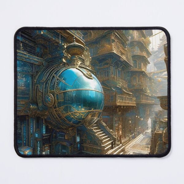 Item preview, Futuristic Cityscape - Sci Fi art designed and sold by Delerat7.