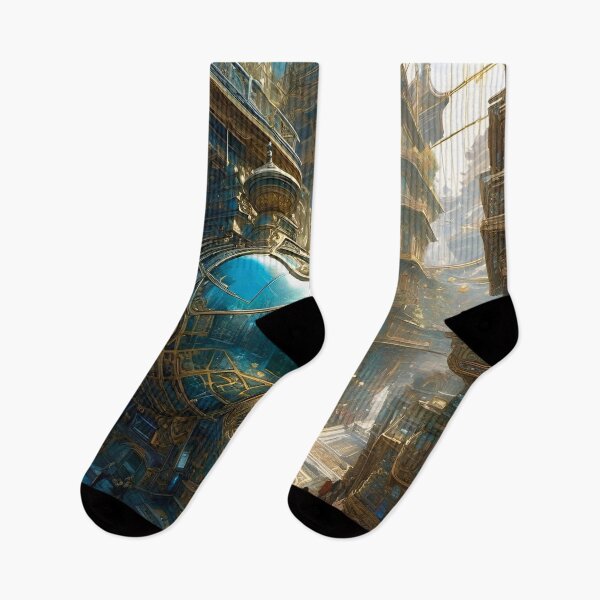 Item preview, Futuristic Cityscape - Sci Fi art designed and sold by Delerat7.
