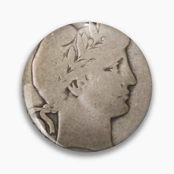 Item preview, 1904 Barber Coin Can you guess the Denomination? designed and sold by coinsxcrochet.