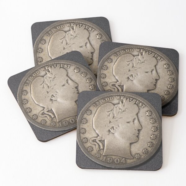 Item preview, 1904 Barber Coin Can you guess the Denomination? designed and sold by coinsxcrochet.