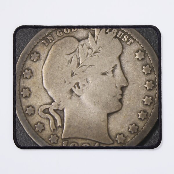 Item preview, 1904 Barber Coin Can you guess the Denomination? designed and sold by coinsxcrochet.